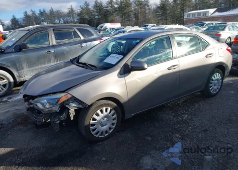 2014 Toyota Corolla Le z USA, uszkodzony, nr VIN 2T1BURHE1EC051974